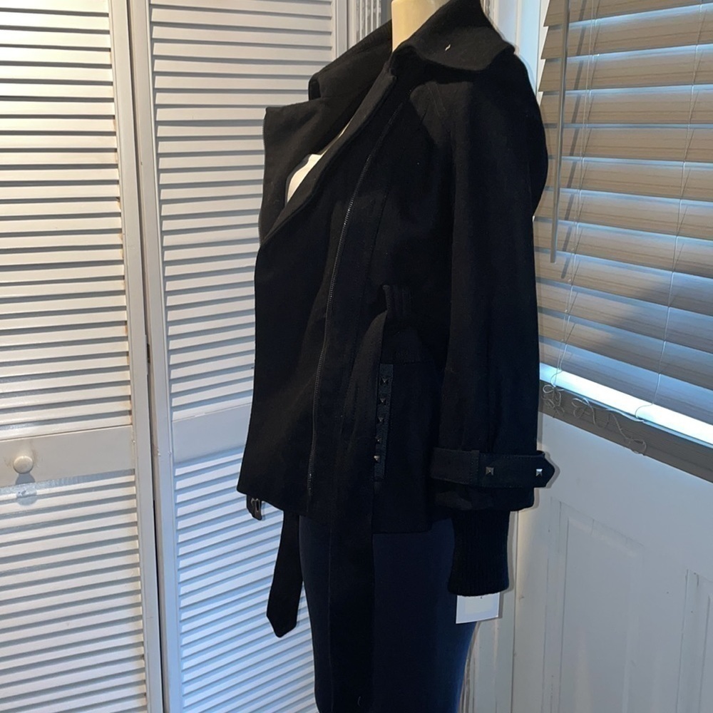 KENSIE Wool Blend Belted Jacket - Picture 4 of 8